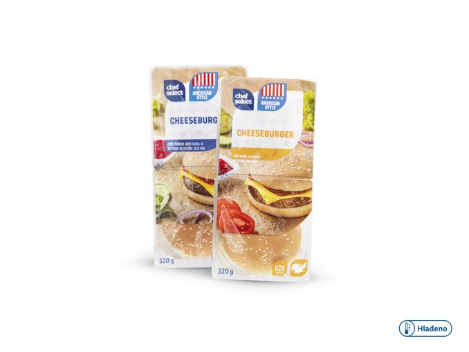 Cheeseburger Chef Select 320 g - Lidl - Akcija - Njuškalo katalozi