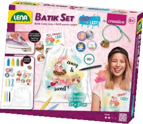 Lena Set Creativo Cacciatore Di Sogni Fai Da Te - Kit Artigianale Per Bambini +6 Anni Con Anello E Piume
