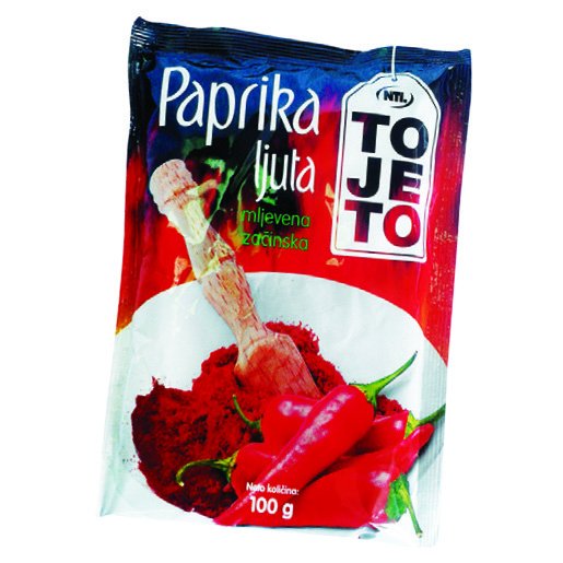 Paprika slatka ili ljuta ToJeTo 100 g - NTL - Akcija - Njuškalo katalozi