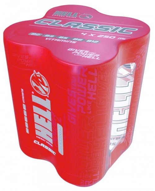 Energetsko piće Hell 4 x 0,25 L - Akcija - Njuškalo katalozi