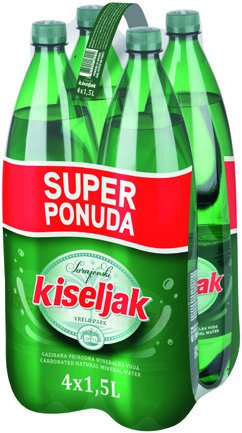 Mineralna voda Sarajevski Kiseljak 1 pak - Akcija - Njuškalo katalozi
