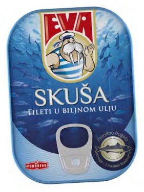 Skuša filet u biljnom ulju Eva 100 g - Akcija - Njuškalo katalozi