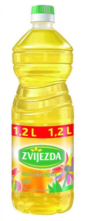 Suncokretovo ulje Zvijezda 1,20 l - Akcija - Njuškalo katalozi