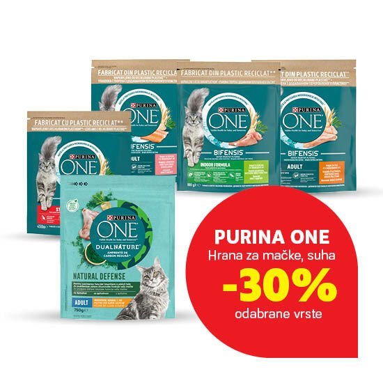 PURINA ONE - Plodine - Akcija - Njuškalo katalozi