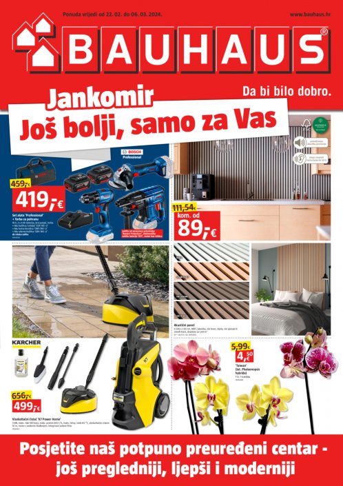 Bauhaus katalog Jankomir 22.02.06.03.2024. Njuškalo katalozi