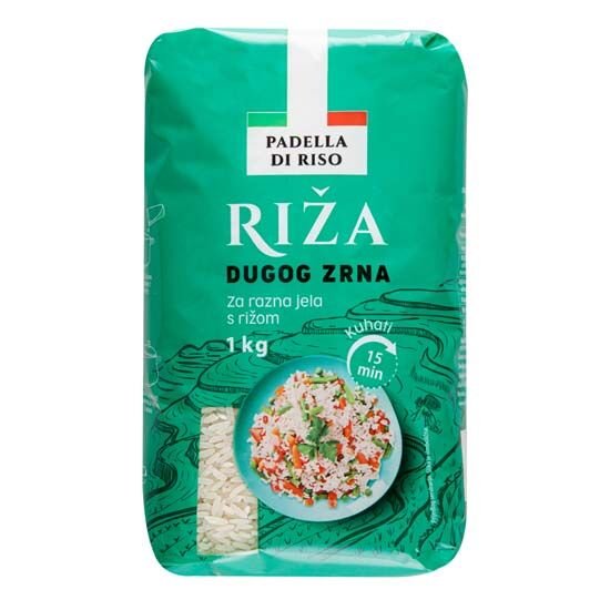 Riža dugo zrno Plodine 1 kg - Plodine - Akcija - Njuškalo katalozi